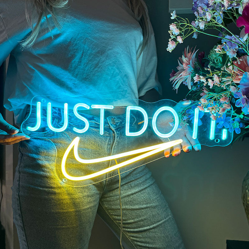 Neon Schild Just do it