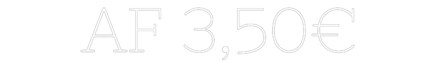Individuelles Neon: AF 3,50€