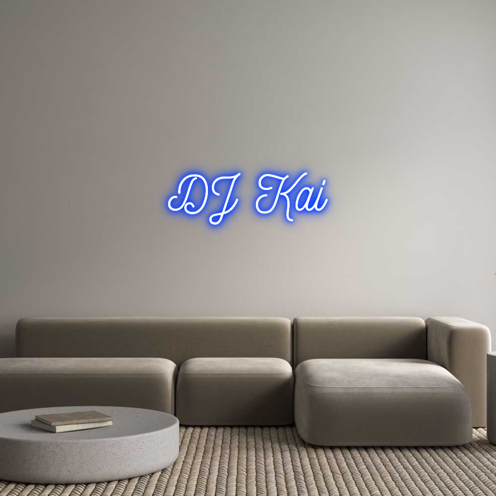 Individuelles Neon: DJ Kai