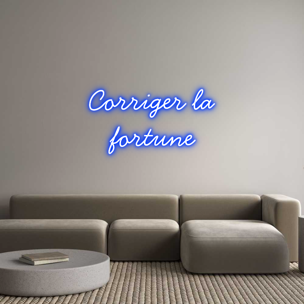 Individuelles Neon: Corriger la
...