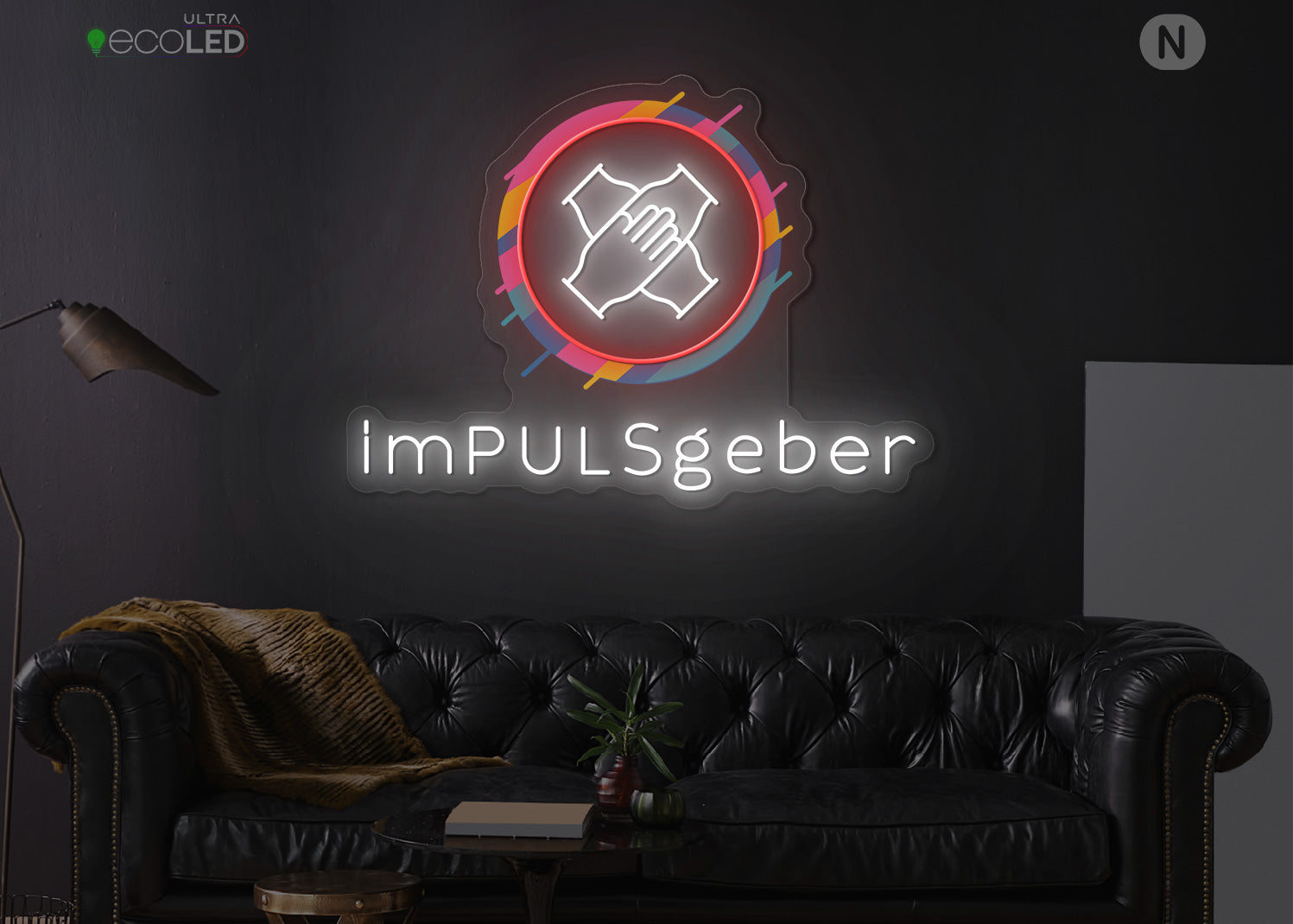 Individuelles Neonschild