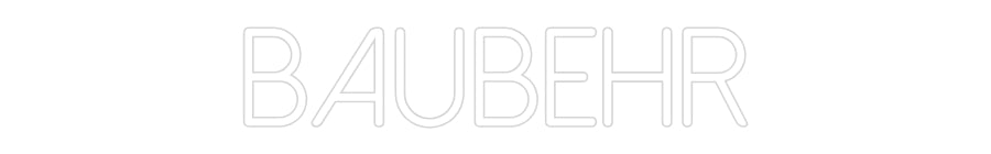 Individuelles Neon: BauBehr