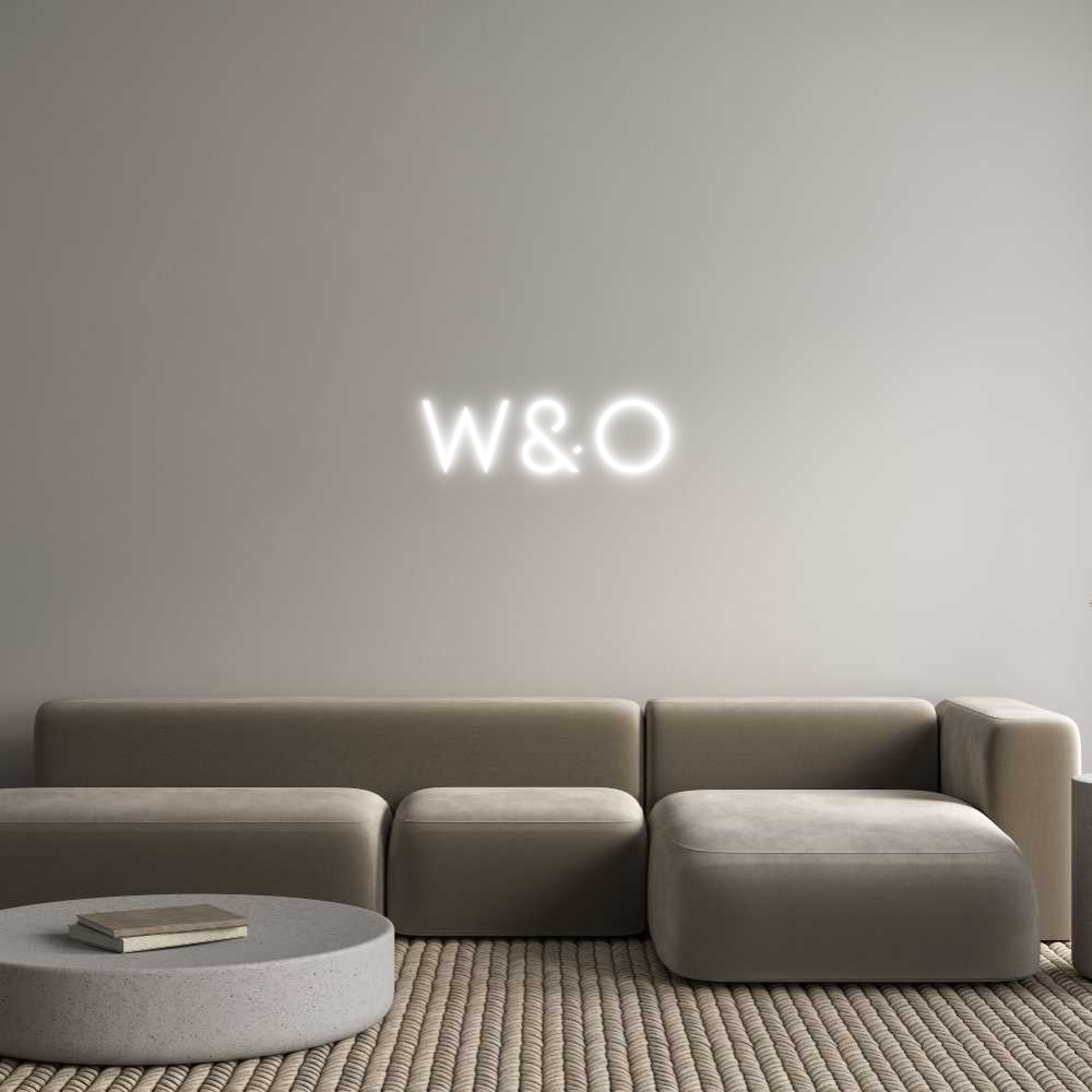 Individuelles Neon: W&O