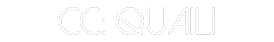 Individuelles Neon: cc: Quaili