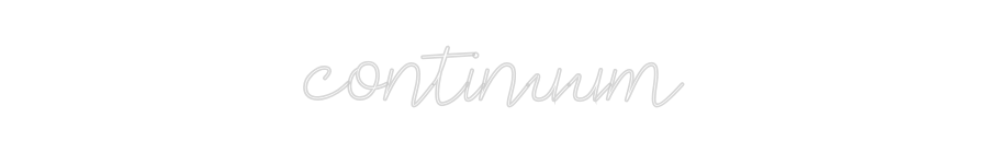 Individuelles Neon: continuum