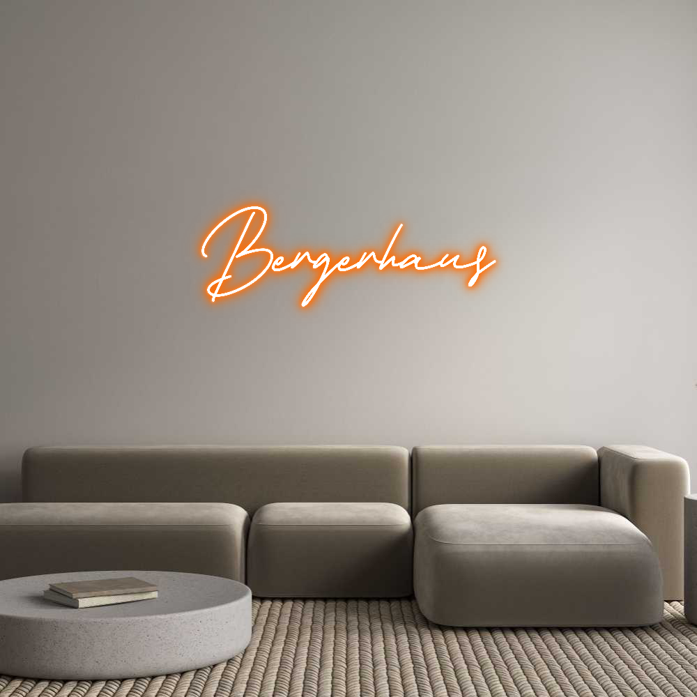 Individuelles Neon: Bergerhaus