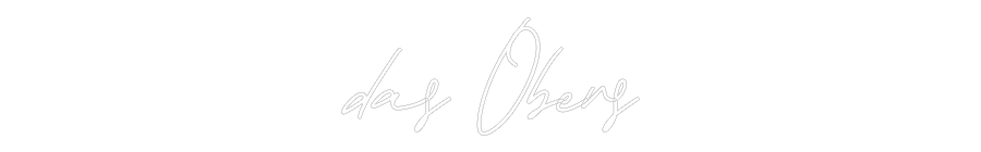 Individuelles Neon: das Obers