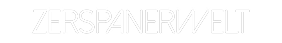 Individuelles Neon: Zerspanerwelt