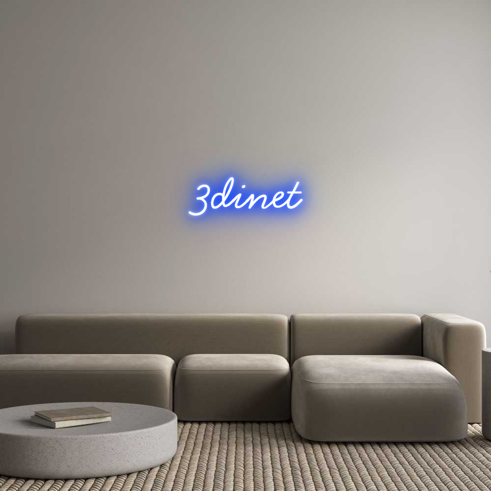 Individuelles Neon: 3dinet