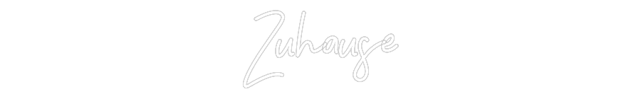 Individuelles Neon: Zuhause