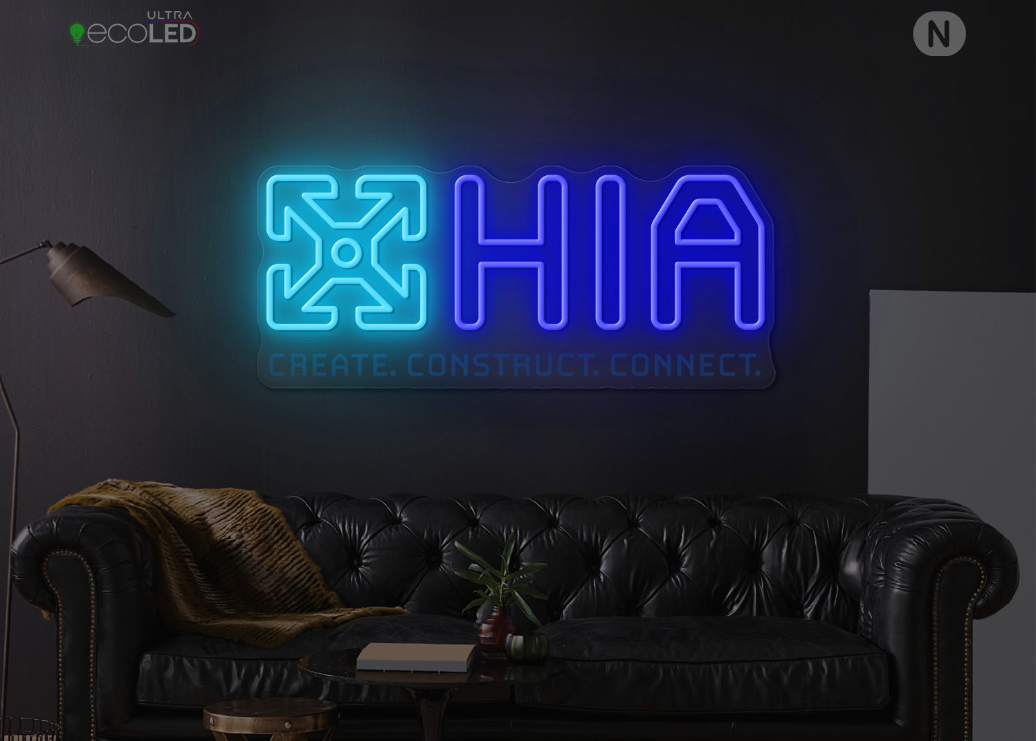 Individuelles Neonschild