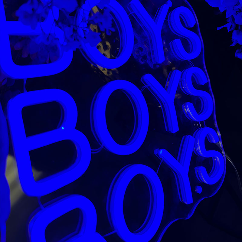 Neon Schild Boys Boys Boys