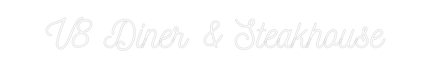 Individuelles Neon: V8 Diner & St...