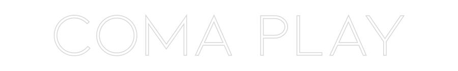 Individuelles Neon: Coma Play