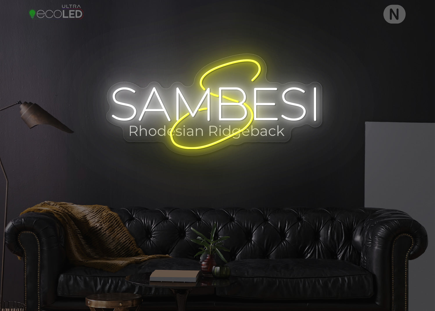 Individuelles Neonschild
