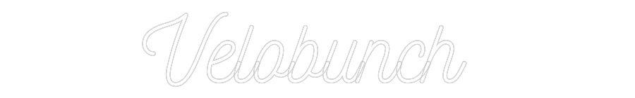 Individuelles Neon: Velobunch