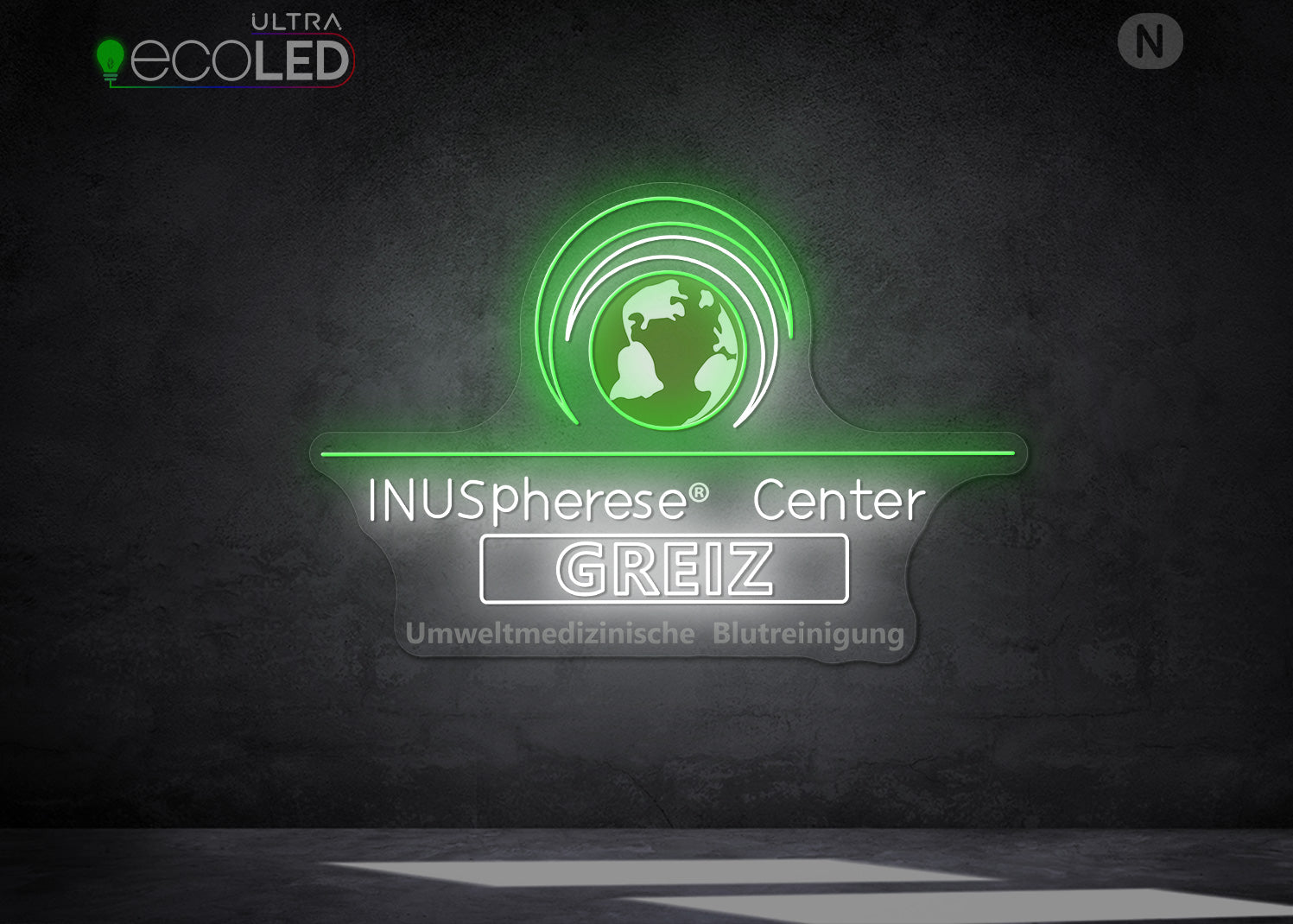 Individuelles Neonschild