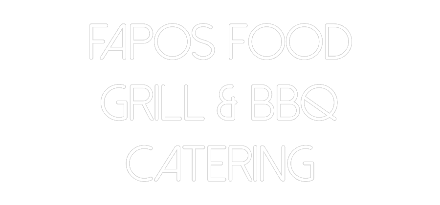 Individuelles Neon: Fapos Food
G...
