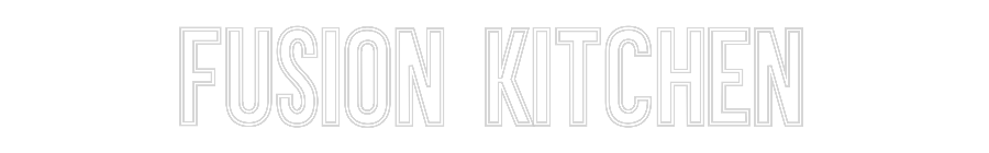 Individuelles Neon: Fusion kitchen