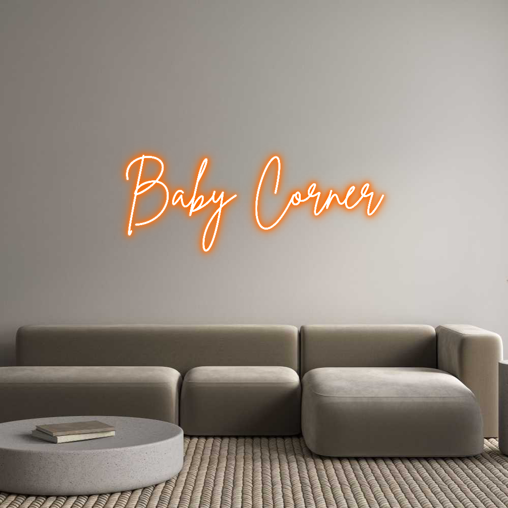Individuelles Neon: Baby Corner