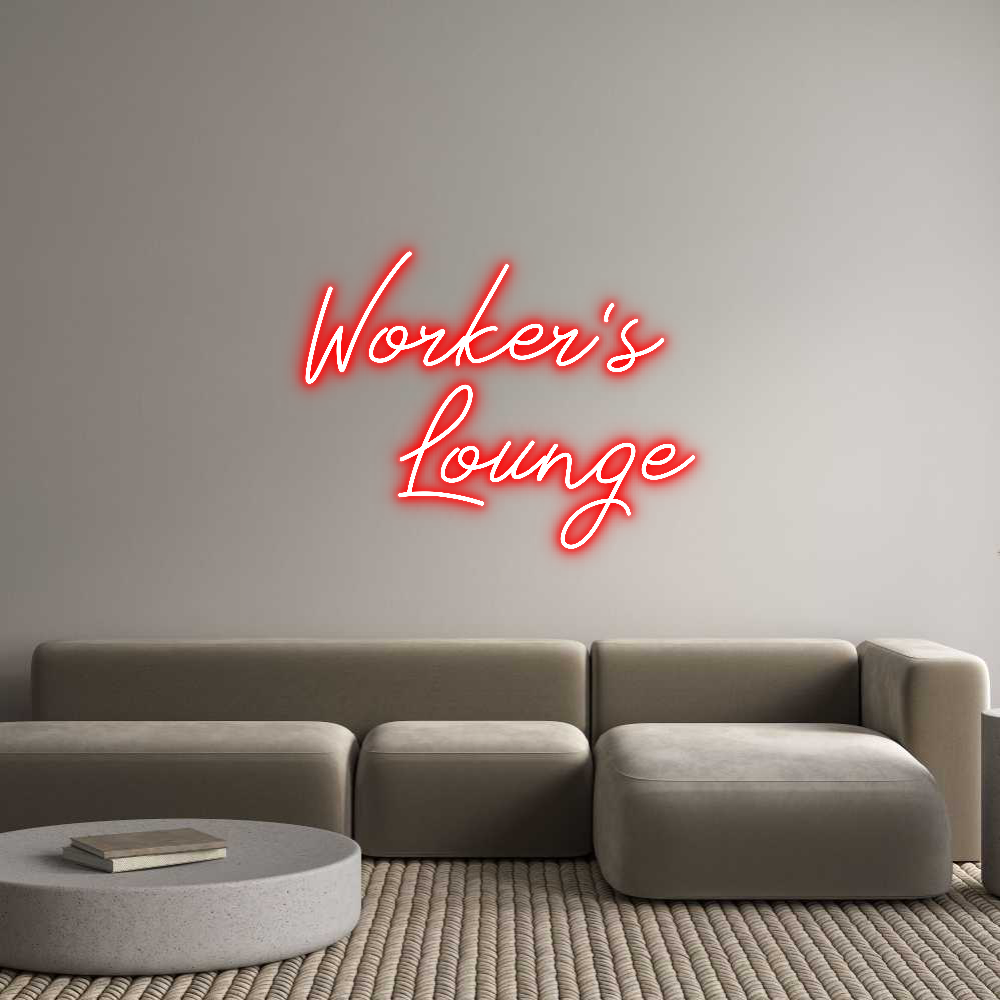 Individuelles Neon: Worker‘s
Lo...