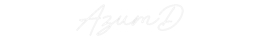 Individuelles Neon: AzumD