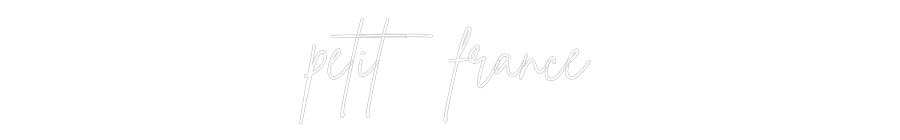Individuelles Neon: petit france