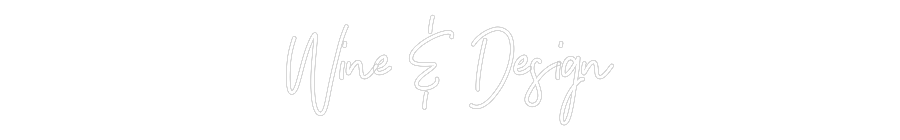 Individuelles Neon: Wine & Design