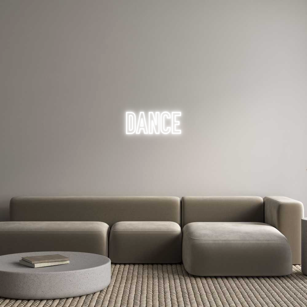 Individuelles Neon: Dance