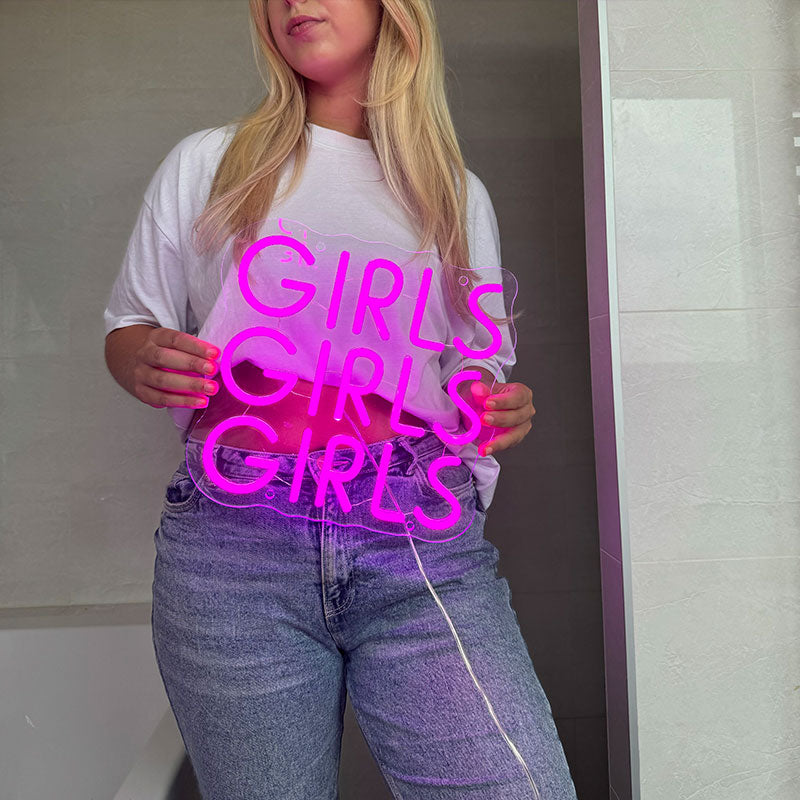 Neon Schild Girls Girls Girls