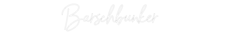Individuelles Neon: Barschbunker