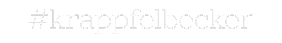 Individuelles Neon: #krappfelbecker