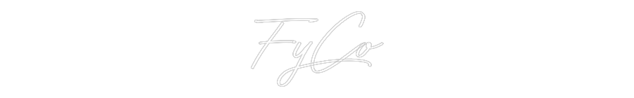 Individuelles Neon: FyCo