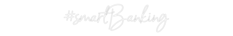 Individuelles Neon: #smartBanking
