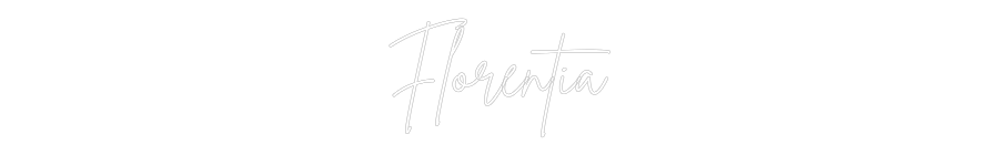 Individuelles Neon: Florentia