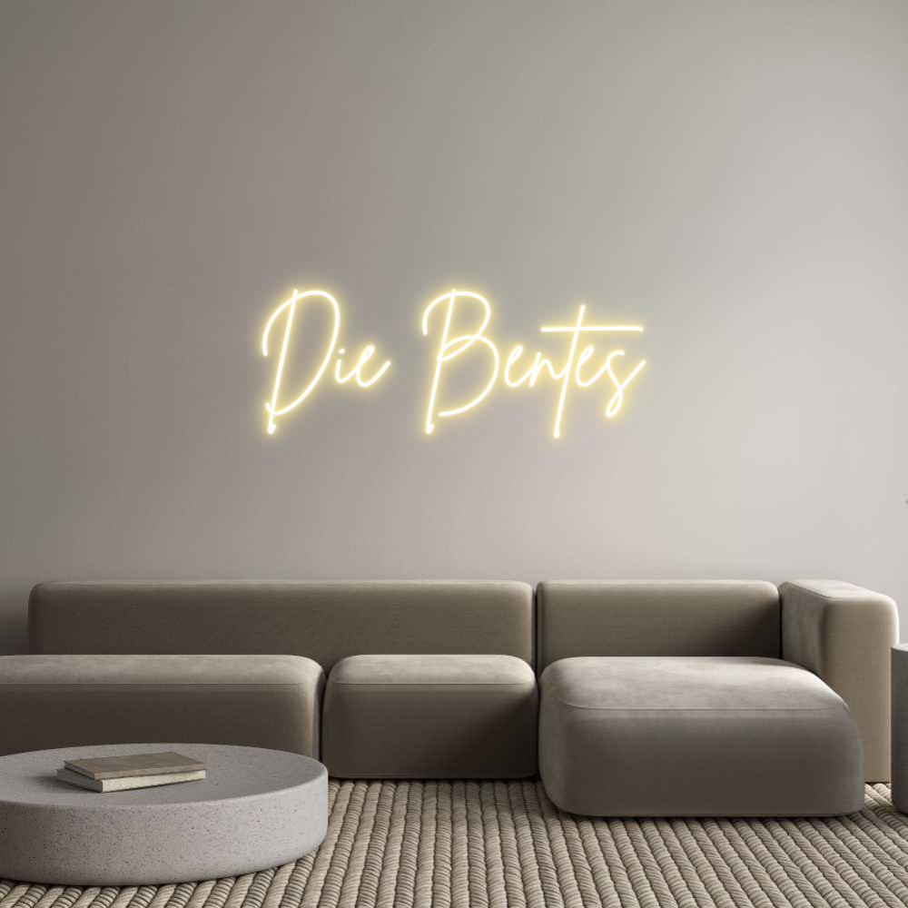 Individuelles Neon: Die Bentes