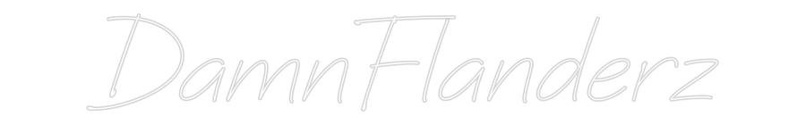 Individuelles Neon: DamnFlanderz