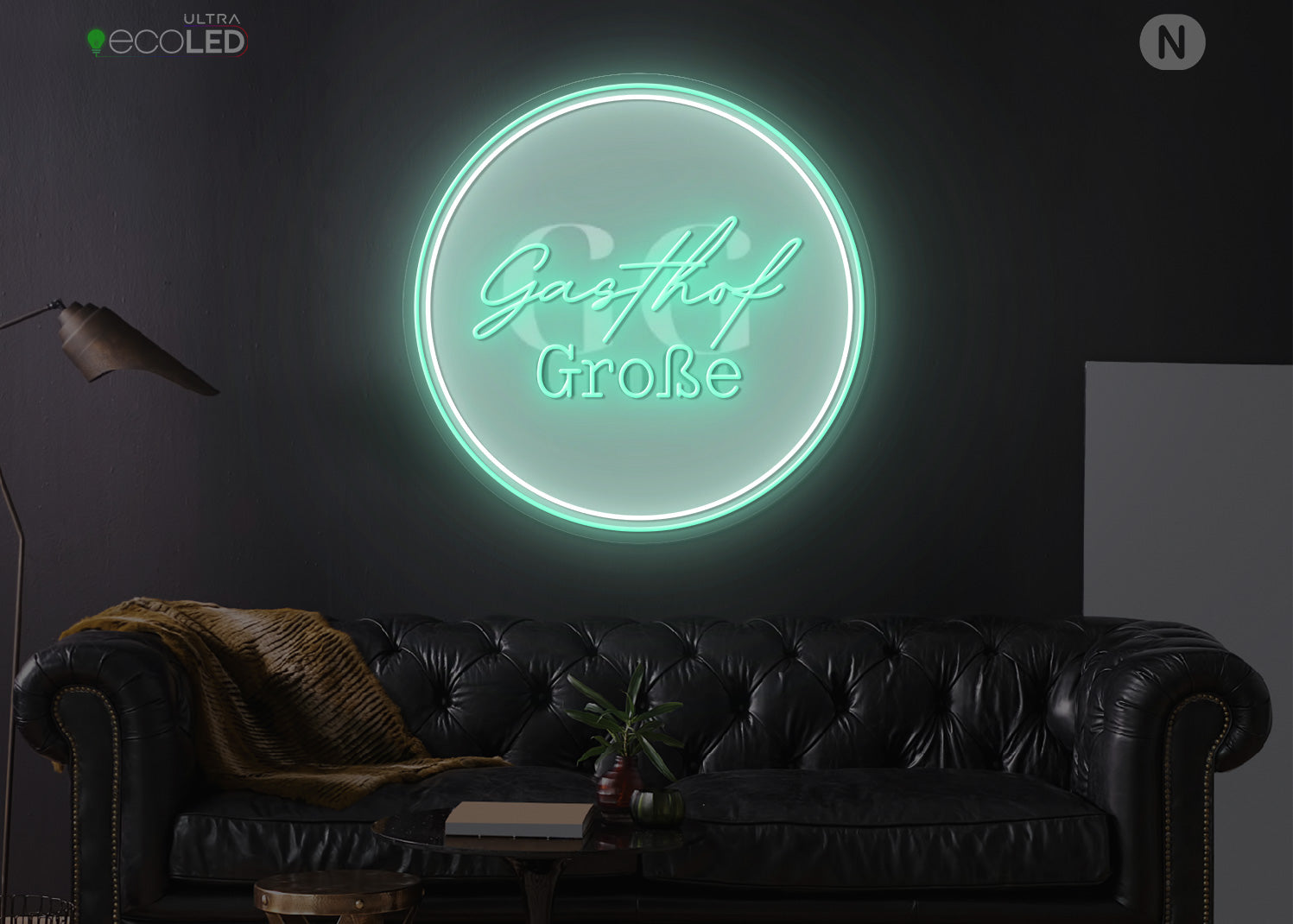 Individuelles Neonschild