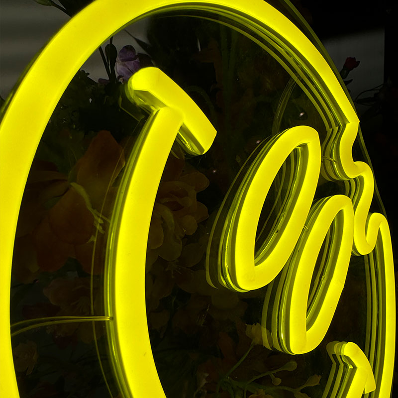 Neon Schild Smiley