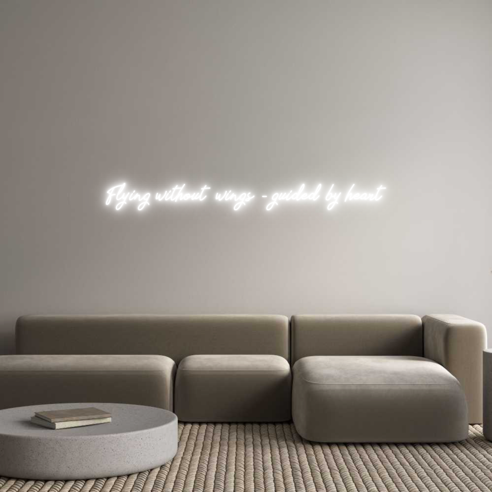 Individuelles Neon: Flying withou...