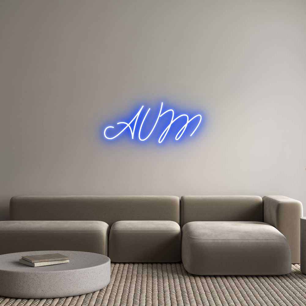 Individuelles Neon: AUM