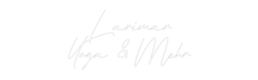 Individuelles Neon: Larimar
...