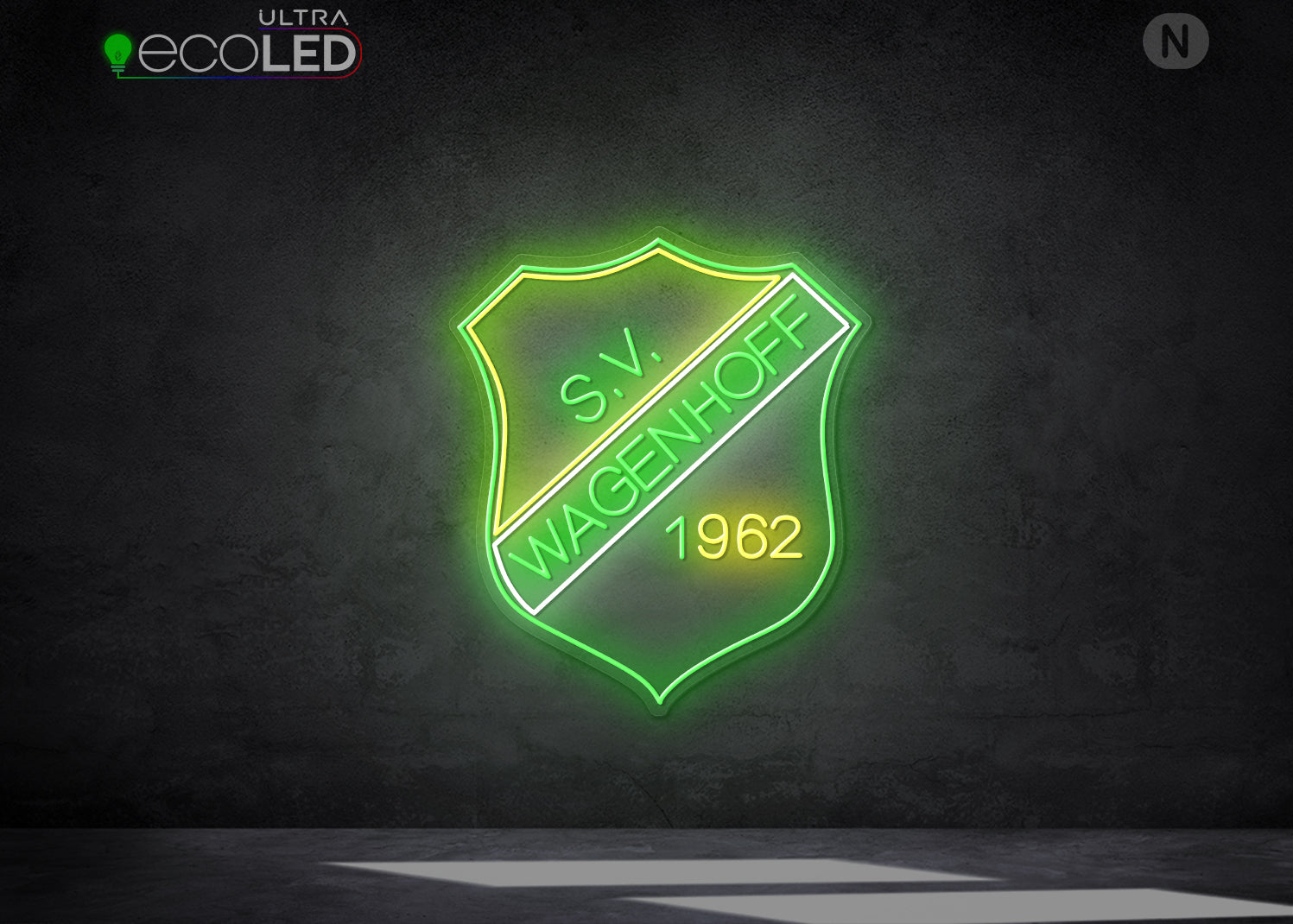 Individuelles Neonschild