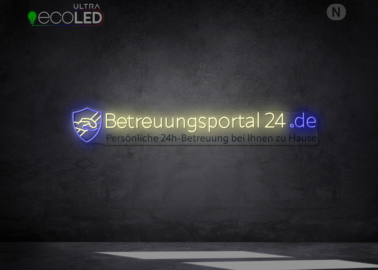 Individuelles Neonschild