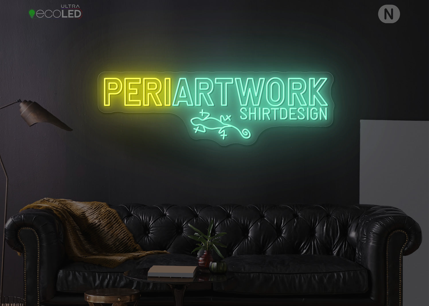 Individuelles Neonschild