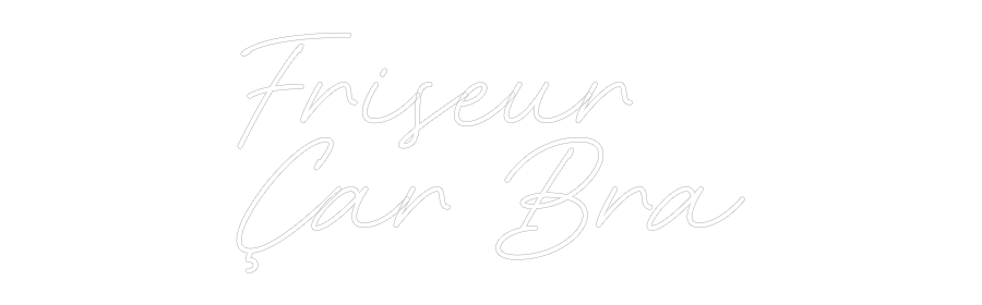 Individuelles Neon: Friseur
Çar...