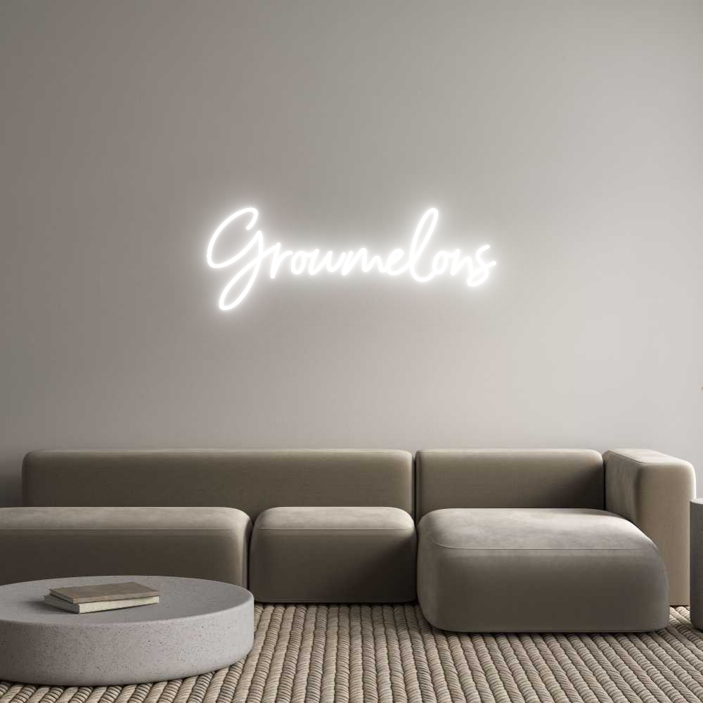 Individuelles Neon: Growmelons