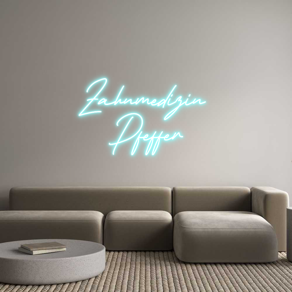 Individuelles Neon: Zahnmedizin
...
