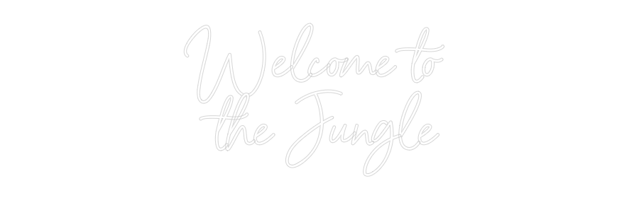 Individuelles Neon: Welcome to
...