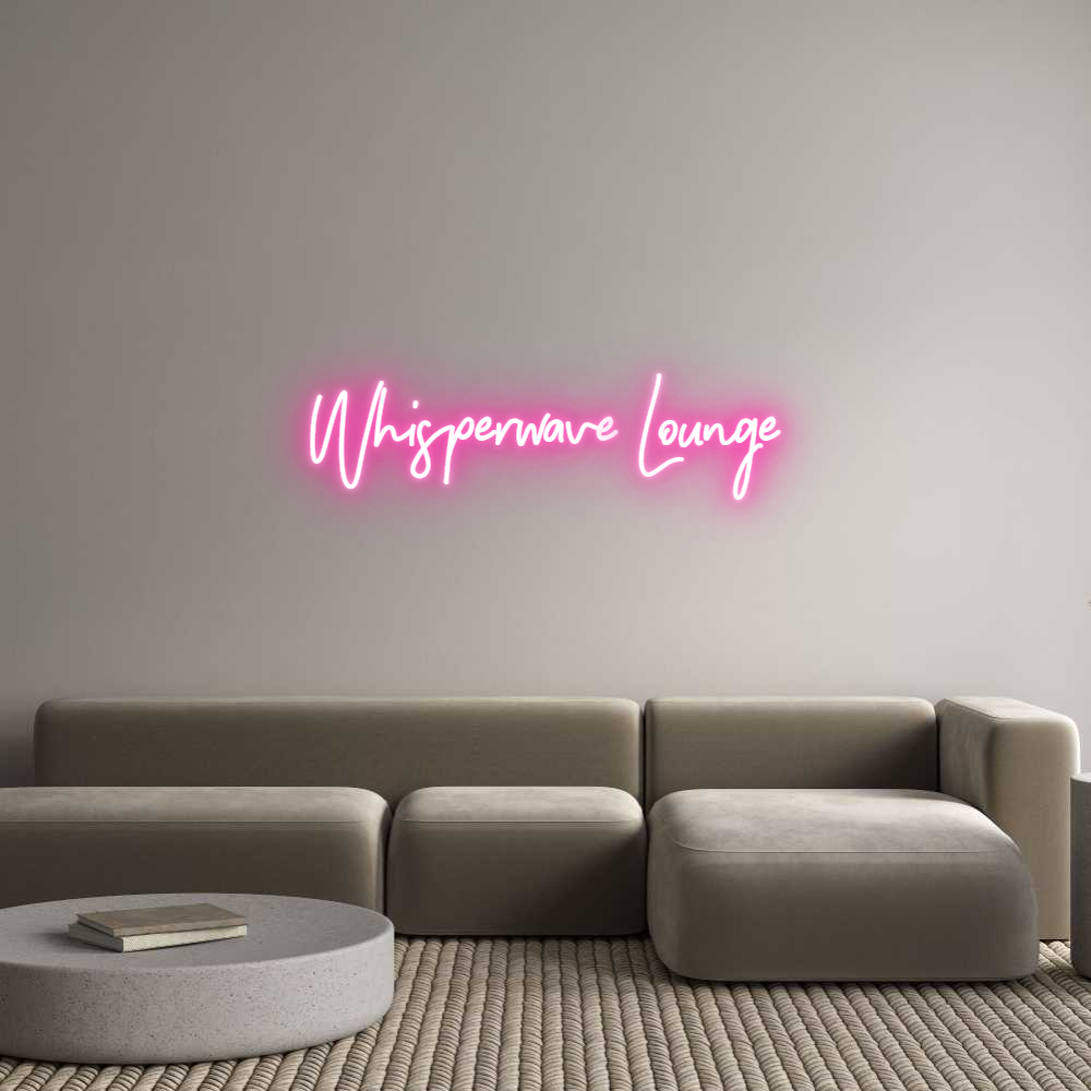Individuelles Neon: Whisperwave L...